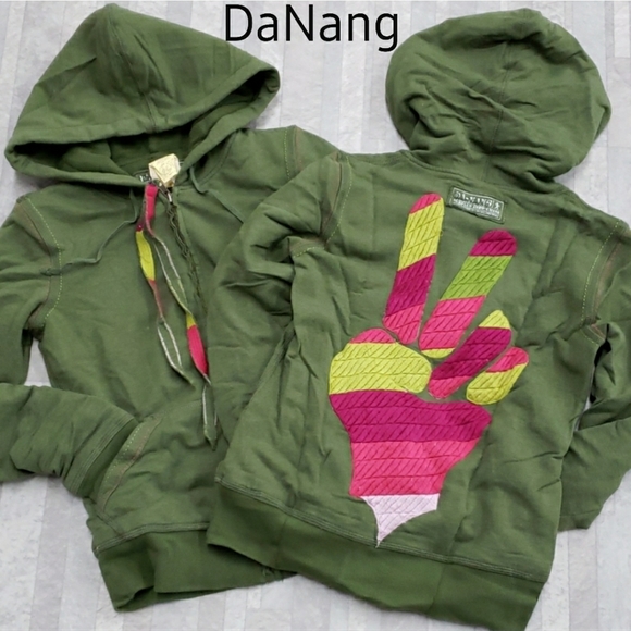 Da-Nang Tops - DA-NANG ZIP UP HOODIE